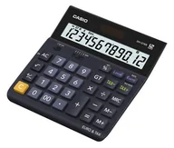 Kalkulatory - Casio DH-12TER kalkulator biurkowy z 12-cyfrowym wyświetlaczem, Euro-przeliczaniu obliczeń podatkowych i następca na D-20TER, czarny DH-12TER - miniaturka - grafika 1