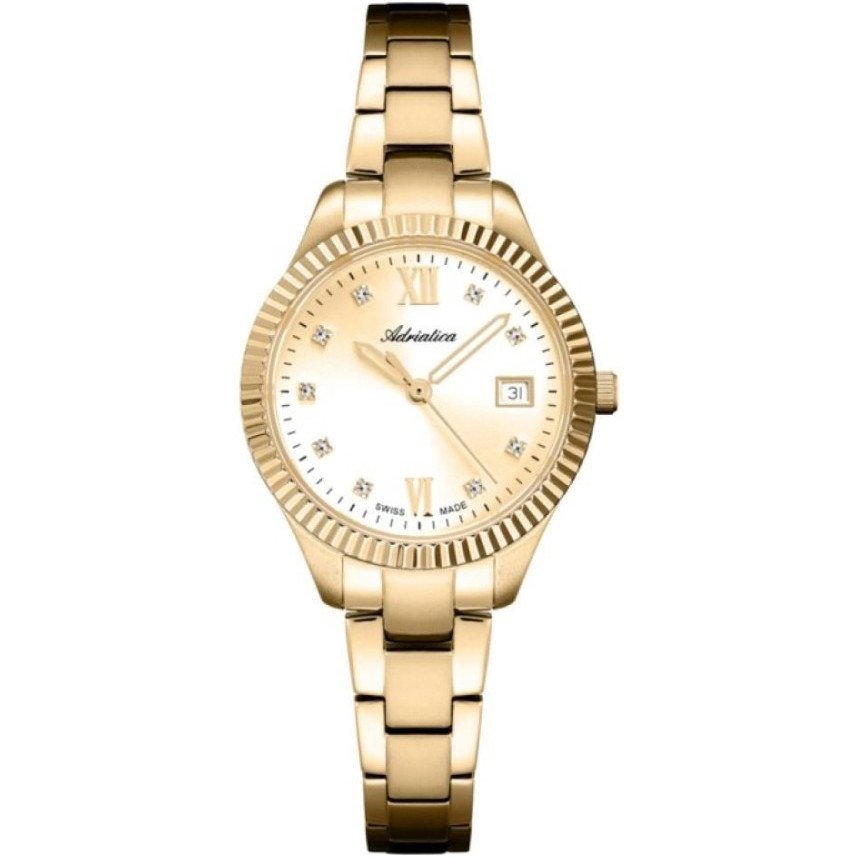 Zegarek Damski Adriatica A3820.1181Q CYRKONIE srebrny