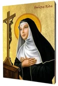 Ikony i obrazy sakralne - Ikona świętej Rity - miniaturka - grafika 1