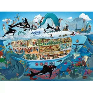 Heye Puzzle 1500 elementów. Szalona łódź podwodna, Oesterle (puzzle + plakat) - Puzzle - miniaturka - grafika 1