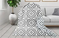 Koce - Greno Koc Glamour Coll. 150x200 Falesia Popiel KC-GLA-150-FAPO - miniaturka - grafika 1