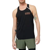 Koszulki sportowe męskie - Koszulka New Balance MT31240BK - czarna - miniaturka - grafika 1