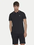 Koszulki męskie - Only & Sons Polo Fletcher 22024827 Granatowy Regular Fit - miniaturka - grafika 1