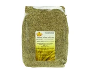 Ziarna i nasiona roślin strączkowych - Siemię lniane mielone 1KG ziarno lnu brązowe - miniaturka - grafika 1