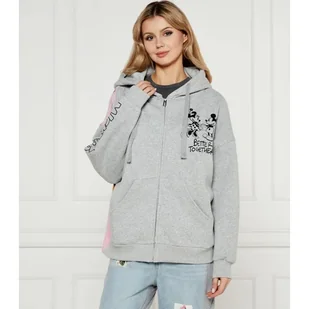 Desigual Bluza MICKEY MOUSE DESIGUAL X DISNEY Regular Fit z dodatkiem wełny - Bluzy damskie - miniaturka - grafika 1