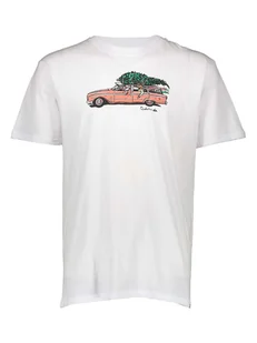Quiksilver Koszulka w kolorze białym - Koszulki męskie - miniaturka - grafika 1