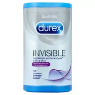 Prezerwatywy - Durex (UK) Prezerwatywy Durex Invisible A10 dodatkowo nawilżone - miniaturka - grafika 1