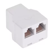 Wtyczki i adaptery - Rozgałęźnik RJ45-G/2RJ45-G Abcv - miniaturka - grafika 1