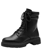 Botki damskie - Tamaris Damskie sztyblety 1-26299-41, czarny, 40 EU - miniaturka - grafika 1