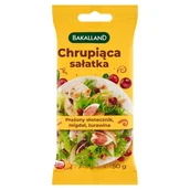 Inne przekąski suche - BAKALLAND S.A. Chrupiąca sałatka z żurawiną Bakalland 50 g - miniaturka - grafika 1