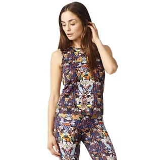 Koszulki i topy damskie - Koszulka adidas Mary Katrantzou Boyfriend Tank damska top-32 - grafika 1