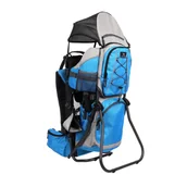 Nosidełka dla dzieci - Nosidełko Turystyczne Trekkingowe Górskie Dromader Niebieski Kangoo - miniaturka - grafika 1