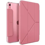 Etui do tabletów - UNIQ etui Camden iPad 10 gen. (2022) różowy/rouge pink Antimicrobial - miniaturka - grafika 1