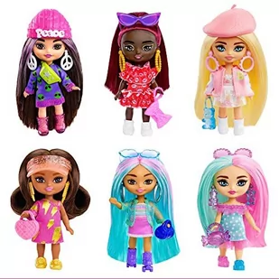Barbie Lalka Extra Mini Minis HLN44 p4 - Lalki dla dziewczynek - miniaturka - grafika 1