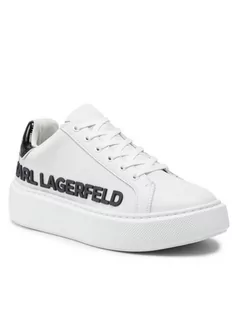 Sneakersy damskie - Karl Lagerfeld Buty damskie sneakersy Karl Lagerfeld Maxi Kup Karl Injekt Logo Lo KL62210 010 KL62210010 - grafika 1