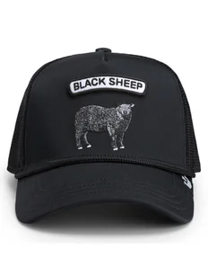 Goorin Bros Czapka z daszkiem GB2 Black Sheep 101-1734 Czarny - Czapki męskie - miniaturka - grafika 1