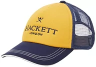 Czapki dla dzieci - Hackett London Czapka z daszkiem dla dzieci Boy's Kids WNTR Truck Cap, granatowy/złoty, jeden rozmiar - miniaturka - grafika 1