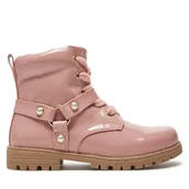 Buty dla dziewczynek - Trapery Mayoral 46479 Różowy - miniaturka - grafika 1