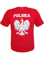 Koszulki sportowe męskie - Arpex, Koszulka z nadrukiem, "Biało-Czerwoni", czerwona, rozmiar L - miniaturka - grafika 1