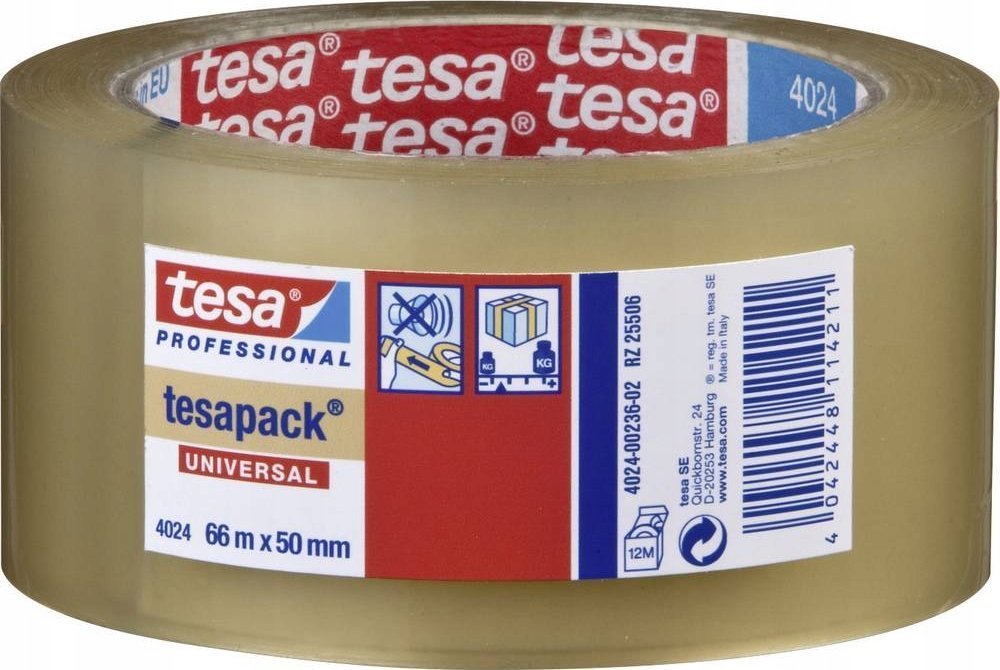 TESA Packband 66m x 50mm Universal trasparent 04024