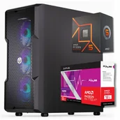 Zestawy komputerowe - Komputer BSG Raptor V16 AMD Ryzen 5 AMD Radeon RX 7700 XT 32GB DDR5 1000GB SSD Windows 11 - miniaturka - grafika 1