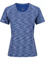 Koszulki sportowe damskie - Regatta Koszulka funkcyjna "Laxley" w kolorze niebieskim - miniaturka - grafika 1