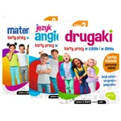 Pomoce naukowe - Pakiet Matematyka. Karty pracy w szkole i w domu. Klasa 2, Język angielski. Karty pracy w szkole i w domu. Klasa 2, Karty pracy w szkole i w domu. Drugaki - miniaturka - grafika 1
