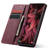 Etui i futerały do telefonów - Spacecase Etui Wallet Galaxy S10+ red - miniaturka - grafika 1