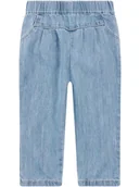 Spodenki dla niemowląt - Steiff Dżinsy - Regular fit - w kolorze niebieskim - miniaturka - grafika 1