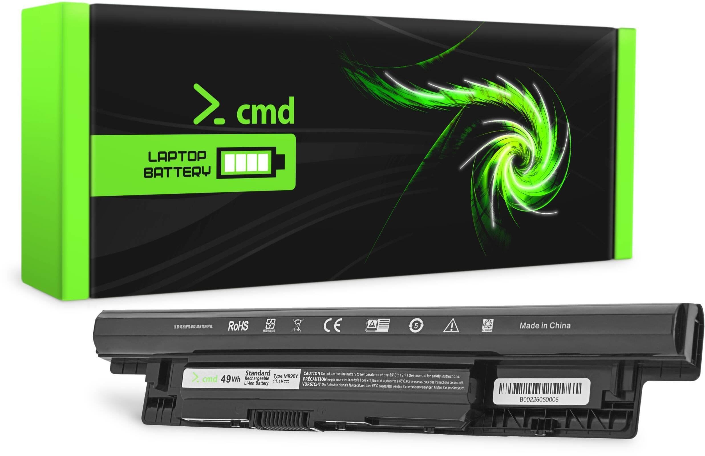 Pamięć do laptopa PNY BATERIA DO LAPTOPA DELL INSPIRON 15 3521 3537 3542 3543 49Wh CMD B002