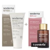 Zestawy kosmetyków damskich - Sesderma Retises 0,25% Cream + Reti Age Serum ZESTAW Regenerujący krem przeciwzmarszczkowy 30 ml + Serum przeciwzmarszczkowe 30 ml - miniaturka - grafika 1