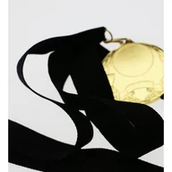 Gadżety dla kibiców - Wstążka 11 mm - czarna - miniaturka - grafika 1