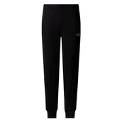 Spodnie i spodenki dla dziewczynek - Spodnie dziecięce The North Face Tapered Joggers 0A89PDJK31 - czarne - miniaturka - grafika 1
