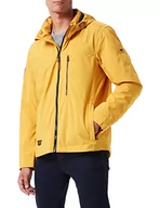 Kurtki męskie - camel active Męska kurtka funkcyjna TeXXXactive, żółty, 62 - miniaturka - grafika 1