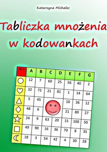 Tabliczka mnożenia w kodowankach - E-booki dla dzieci i młodzieży - miniaturka - grafika 1