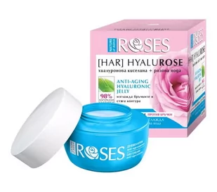 Nature of Agiva, Hialuronowy krem przeciwzmarszczkowy z wodą różaną i olejkiem migdałowym, 50 ml - Kremy do twarzy - miniaturka - grafika 1