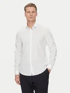 Koszule męskie - Calvin Klein Koszula K10K112743 Biały Extra Slim Fit - miniaturka - grafika 1