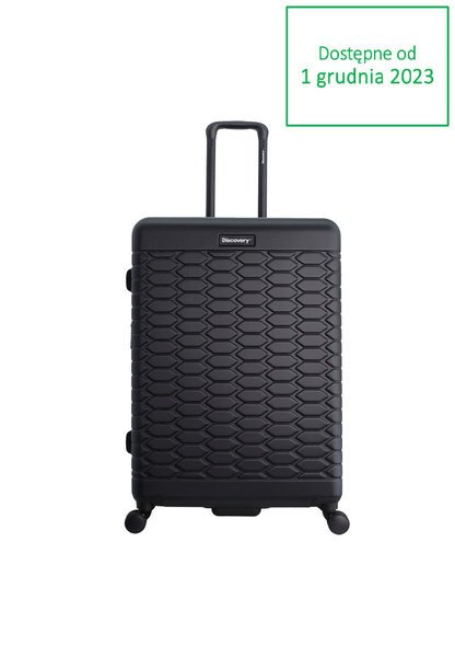 Walizka duża Discovery Reptile 77 cm Czarna
