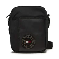 Torby męskie - Saszetka Tommy Hilfiger AM0AM12691 Czarny - miniaturka - grafika 1