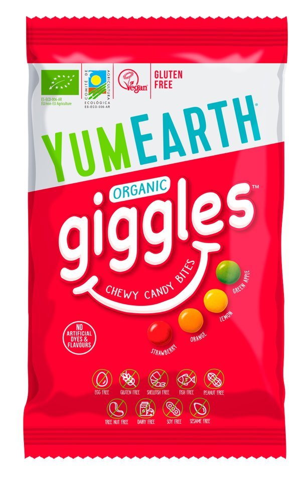 YumEarth - Draże miękki EKO (Giggles) 40g