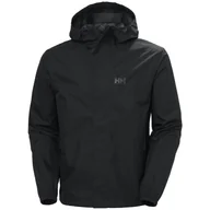 Kurtki męskie - Kurtka męska Helly Hansen Vancouver Rain Jacket Rozmiar: M / Kolor: czarny - miniaturka - grafika 1