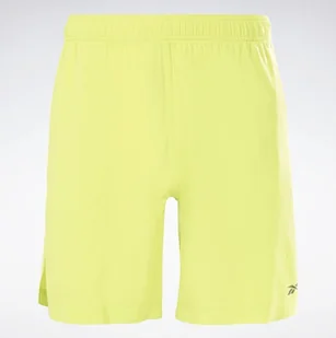 REEBOK - SPODENKI DRESOWE MĘSKIE - AUSTIN SHORT - SOLID GS6623 ŻÓŁTE - Spodenki męskie - miniaturka - grafika 1