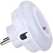 Akcesoria do oświetlenia - Lampa orientacyjna LED z czujnikiem zmierzchu i gniazdem LED/0,6W/230V - miniaturka - grafika 1