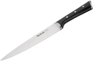 Tefal Ingenio Ice Force mięsa i nóż do krojenia szynki 20 cm, stal nierdzewna/czarna, 39 x 8.2 x 3 cm K23207 - Noże kuchenne - miniaturka - grafika 1