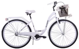 Kozbike (K25) S1 28 cali Damski Biały - Rowery - miniaturka - grafika 1