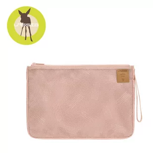Lassig Casual Label Organizer podróżny z matą do przewijania Soft Stripes rose różowy - Torby i organizery dla mam - miniaturka - grafika 1