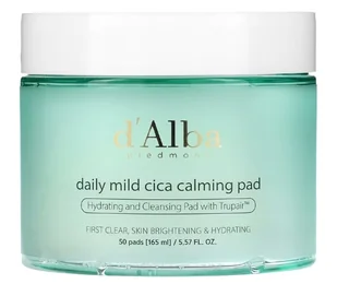 D'Alba Daily Mild Płatki tonizujące do twarzy, 50szt. - Maseczki do twarzy - miniaturka - grafika 1