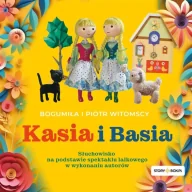 Audiobooki dla dzieci i młodzieży - CD MP3 Kasia i Basia - Bogumiła Witomska - miniaturka - grafika 1