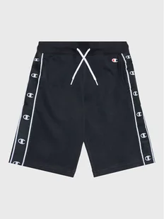 Champion Szorty sportowe 306324 Czarny Regular Fit - Spodenki damskie - miniaturka - grafika 1