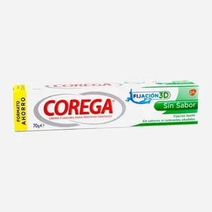 Krem utrwalający do protez i aparatow ortodontycznych Corega Flavour Free Fixing Cream 70g (8431890070446) - Higiena protez i aparatów ortodontycznych - miniaturka - grafika 1